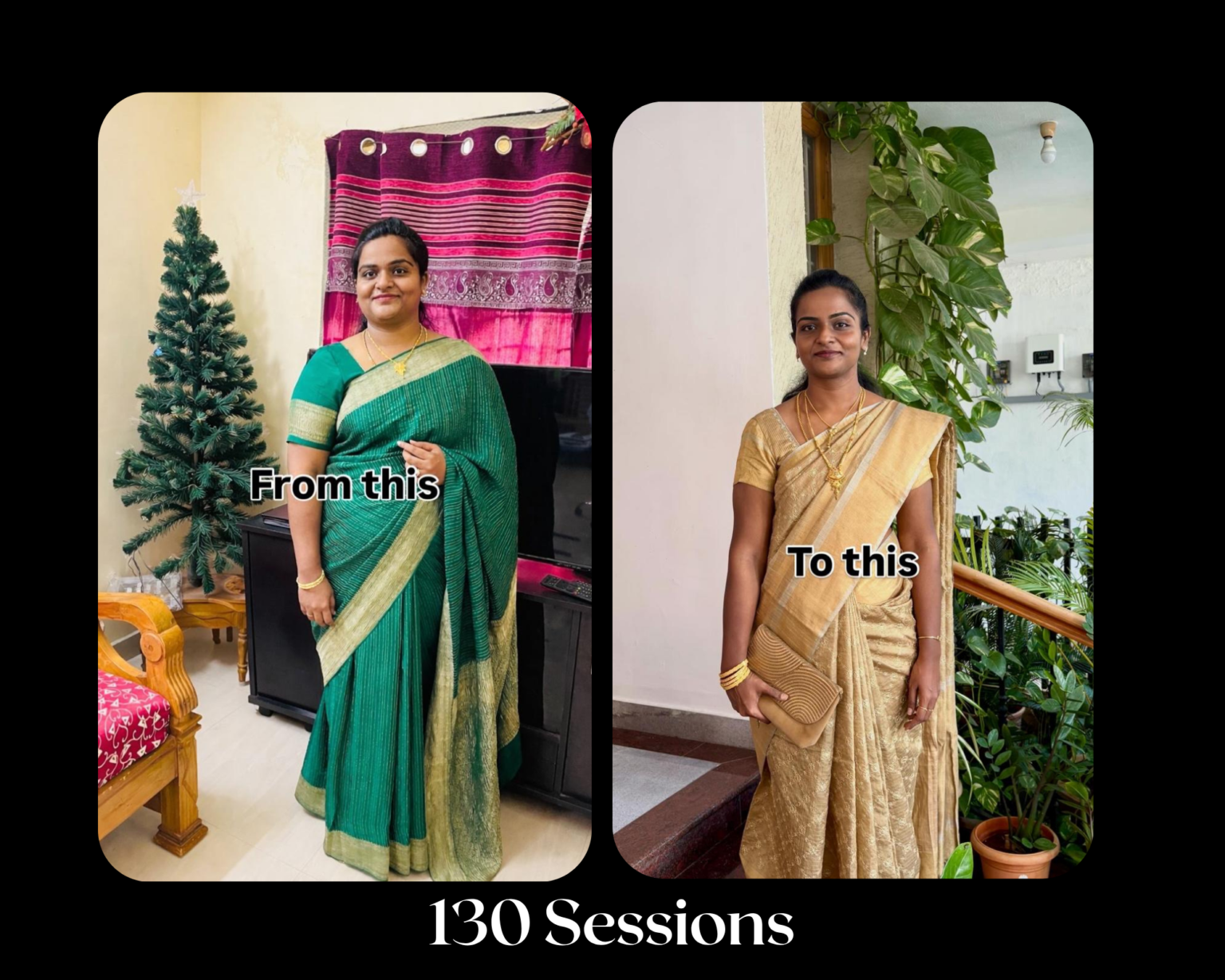 Fitness transformation after losing 17 kg in 3 months